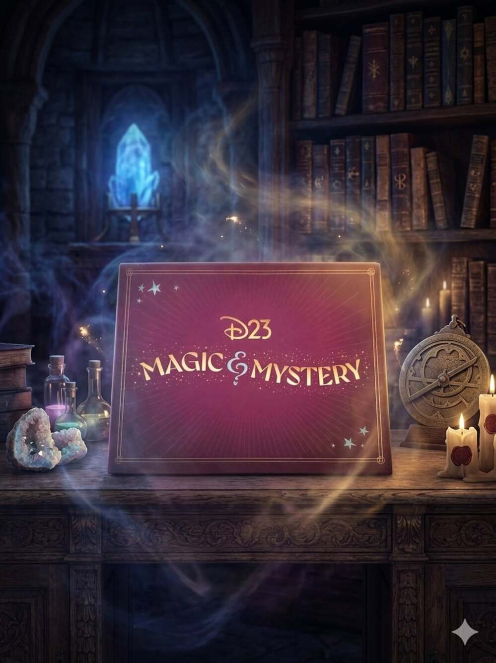 Disney D23 Magic & Mystery Gold Member Collector Set